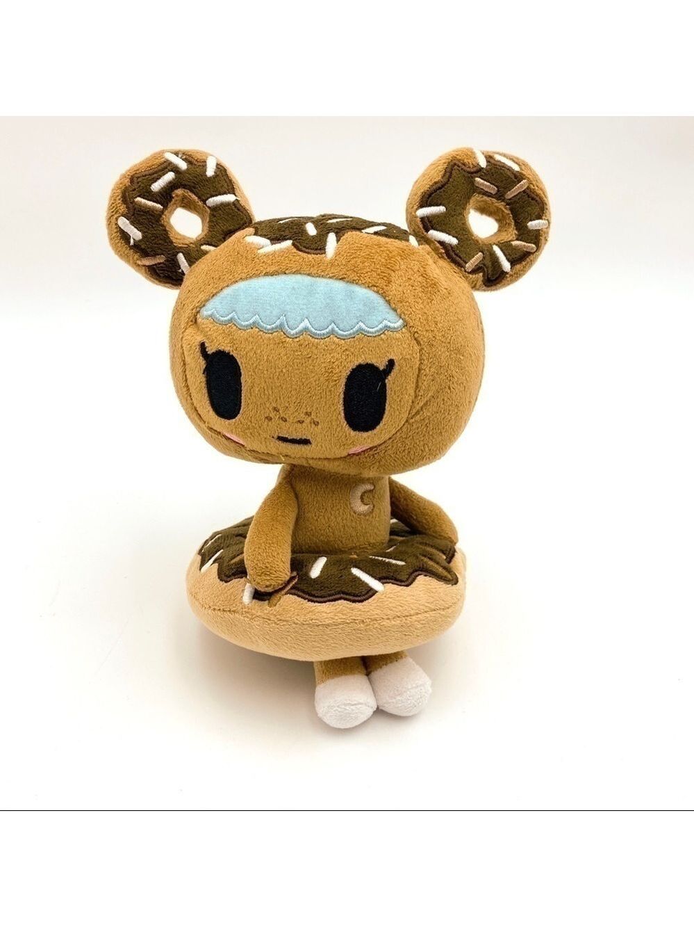 𝅺Tokidoki Donutella Chocotella Chocolate Donut Stuffed Plush Toy Doll 8"